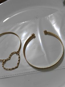 Gold Tone Bangle Bracelets