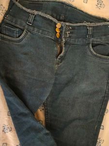 Rainbow Top With Free Jeans