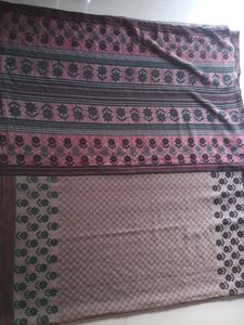 Gray silk saree