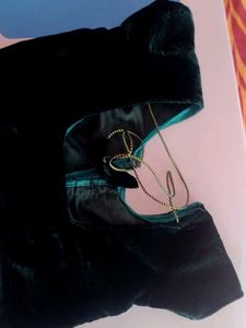 Velvet Green Blouse