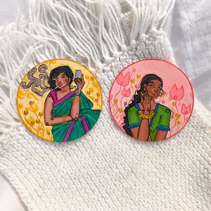 Hand-painted Coasters