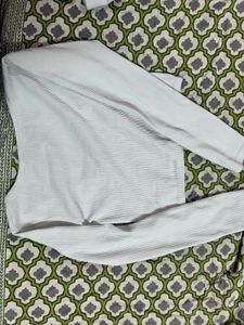 Zara Ribbed Long Sleeve Top