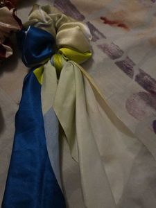 scrunchies with matching tie up Set Of 4