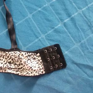 Animal Print padded bra