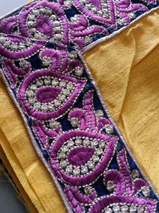 Yellow Saree