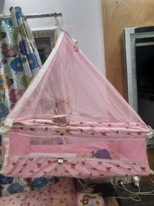 Free Cradle For Baby (Damaged Accidentally)