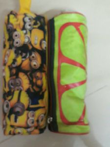 2 PAUCH ROUND DIFFERENT COLOR