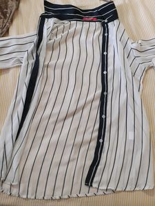 White Black Shirt