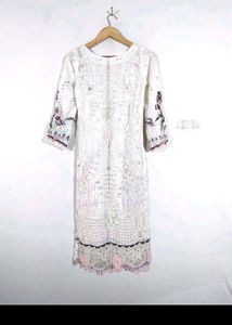 Just Like New Pakistani Suit Pant &amp; Ruffled Dupatt
