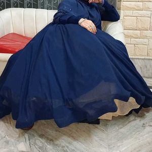 Elegant Navy Blue gown