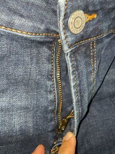 Denim Roll Cuff Shorts