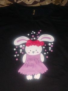 Black 🖤 Bunny Graphic Tee