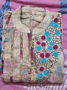 Chanderi Kurti For Women