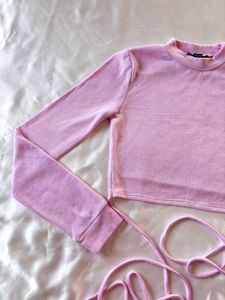 Forever21 Cute Pink Pinterest Top