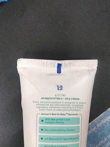 Johnson&#39;s Milk + Rice Cream
