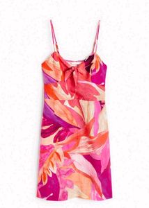 H&amp;M Front Tie Up Dress