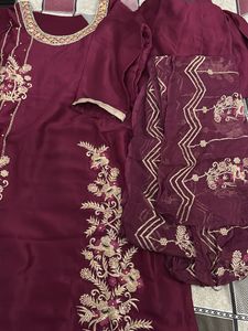 Elegant Embroidered Kurta Set