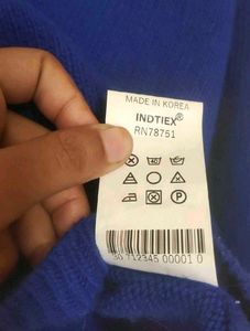 Blue Pullover Sweater🧿❄️🧿