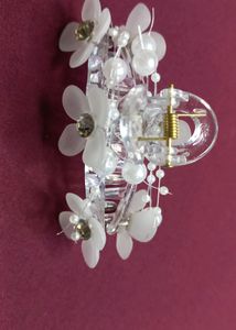 Floral Hair Claw Clip