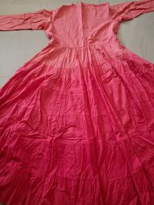 Tiered Pink Dress