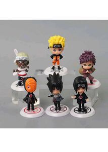6 NARUTO LEGENDARY MINIATURE ACTION FIGURE