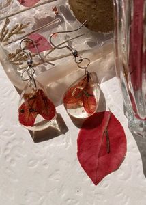 Hand made  resin earing