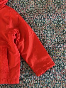 Red Hooded Jacket