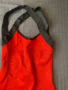 imported Red Bodycon Mini Dress