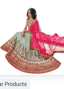 multi color lehenga