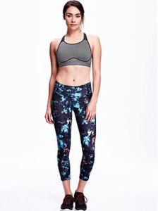 Circuit Blue Printed Leggings