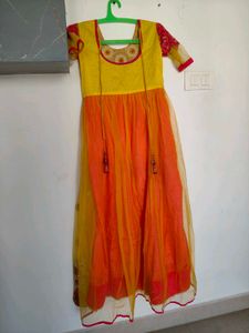 Embroidered Anarkali Dress