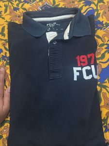 FCUK Polo Shirt - Navy Blue