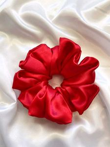 Beautiful Red Hair Bow And Scrunchie Combo Pack
