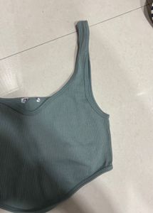 Zara Ribbed Tank Top