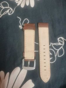 Brown Leather Watch Strap