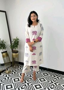 Beautiful Kurti with Pant set
