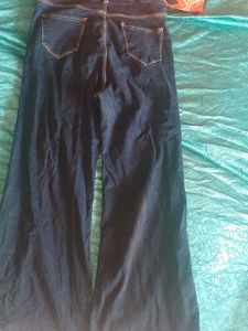 Ripped Wide Leg Jeans