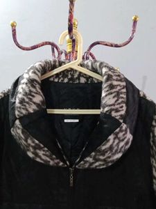 Animal Print Coat