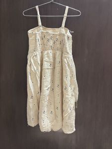 Elegant Peach Dress 🌸