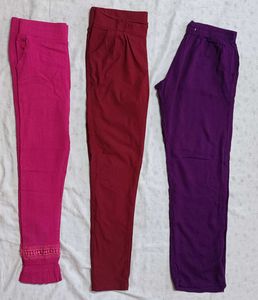 Pack Of 3 Pant Set For Daily Wear
