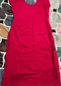 Pink Silk Dupatta Suit