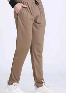 Hot Line Solid Brown Men Track Pants