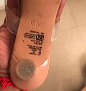 ZARA NUDE HEELS 👠