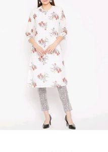 Biba Kurti With Bottom For Summer #biba#kurtipant