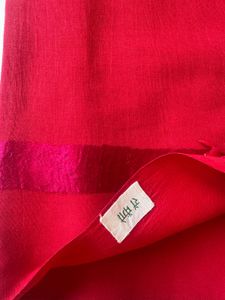 Raw Mango designer Red Saree