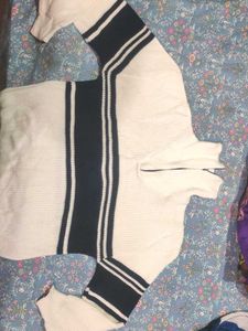 Striped Knit Sweater