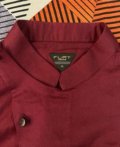 Indo Western Short Kurta For Men With Brooch