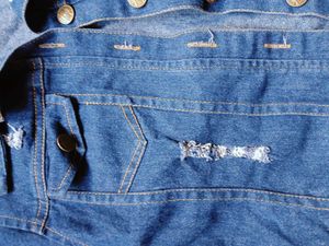 Denim &amp; Maroon Jacket Set combo✨