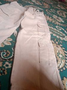 Zara Baggy Pant Cream Colour It&#39;s UNISEX