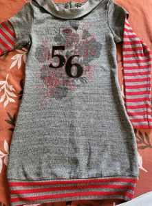 Price Drop 😍 Girls' Woollen Dress 🌸